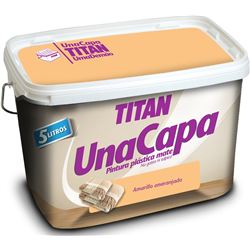 TITAN UNA CAPA AMARILLO ANARANJADO 6322/5L