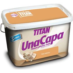 TITAN UNA CAPA OCRE INTENSO 6332/5 L