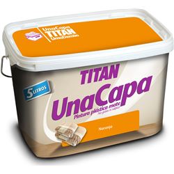 TITAN UNA CAPA NARANJA 6300/5L