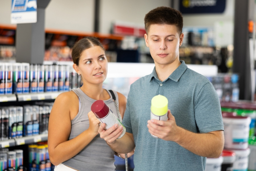 ¿Qué se puede pintar con pintura en spray?